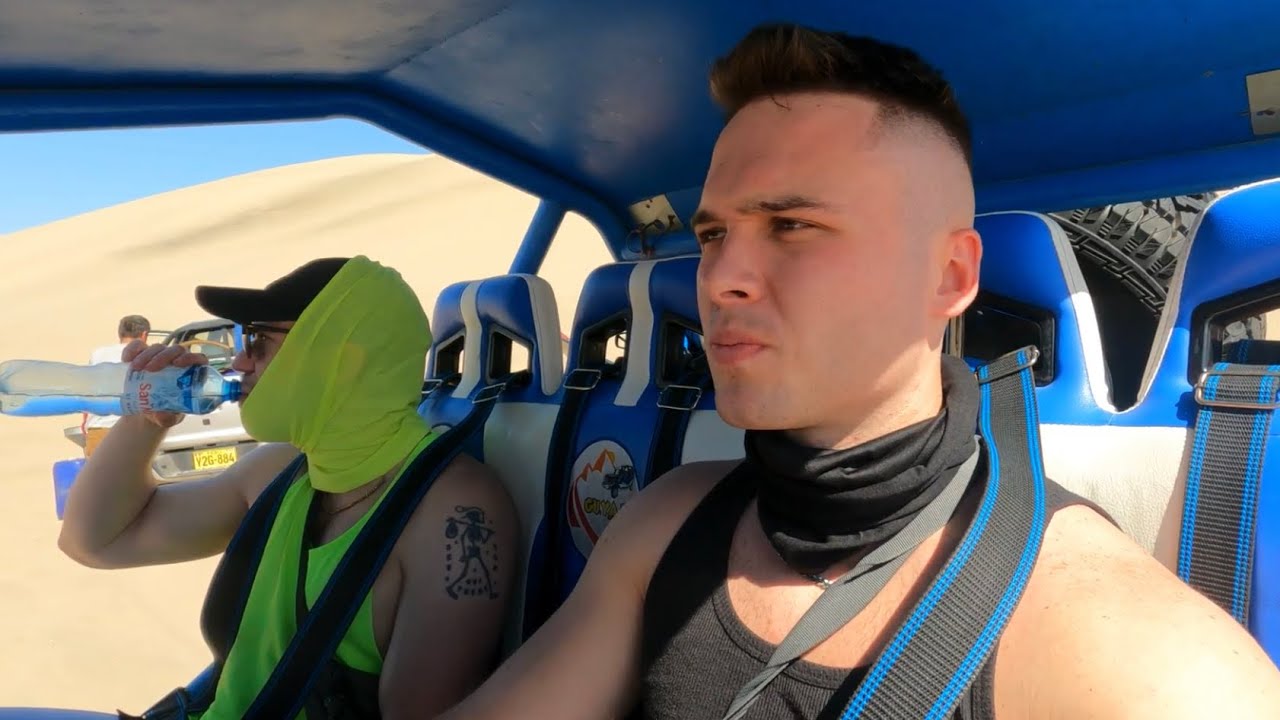 2 Gringos Go Sandboarding In Huacachina Peru 🇵🇪