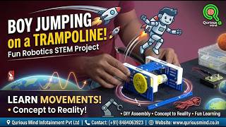 Boy Jumping on a Trampoline 🤸🤖 | Fun Robotics STEM Project