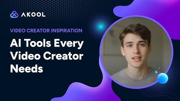 AI Tools Every Video Creator Needs