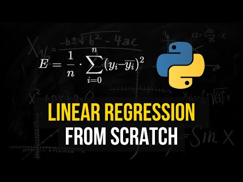 Video: Cov kev xav li cas linear regression tshuab kawm algorithm ua?
