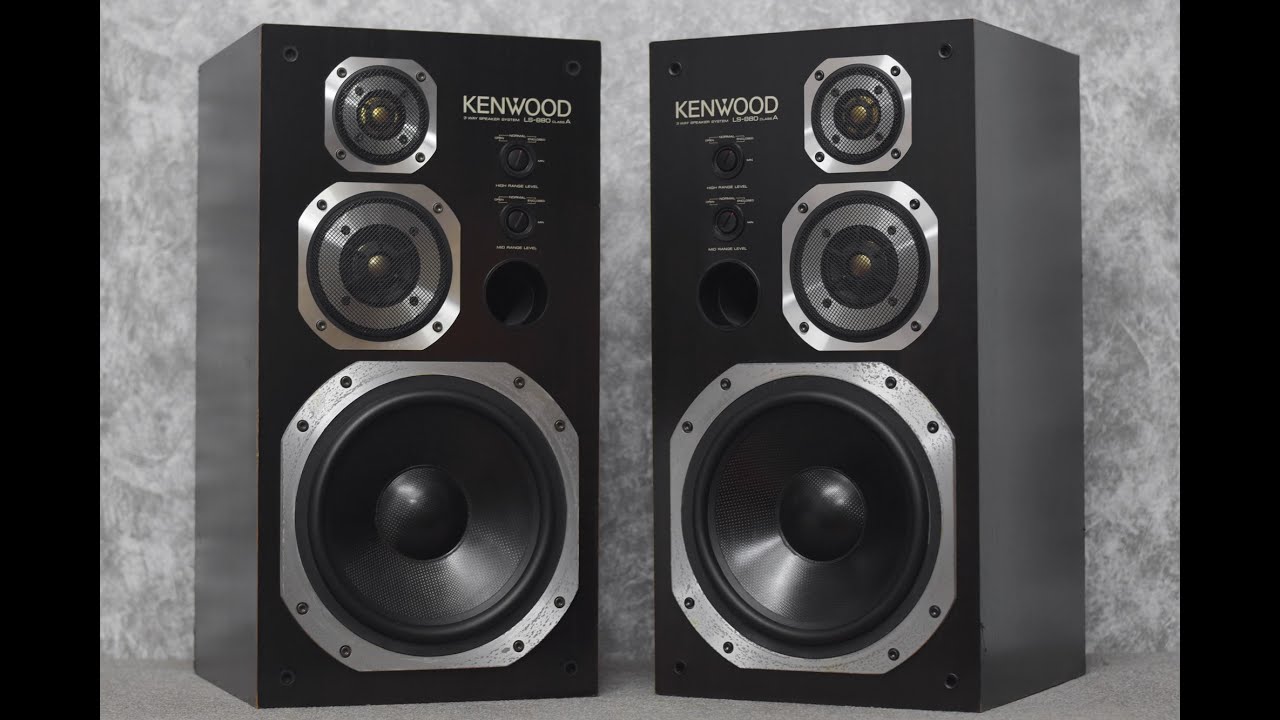 รีวิว ลำโพง KENWOOD รุ่น LS-880A /3 ทาง Made in Japan มือสอง กลาง