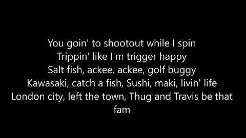 Travis Scott feat. Young Thug & M.I.A. - FRANCHISE (lyrics)