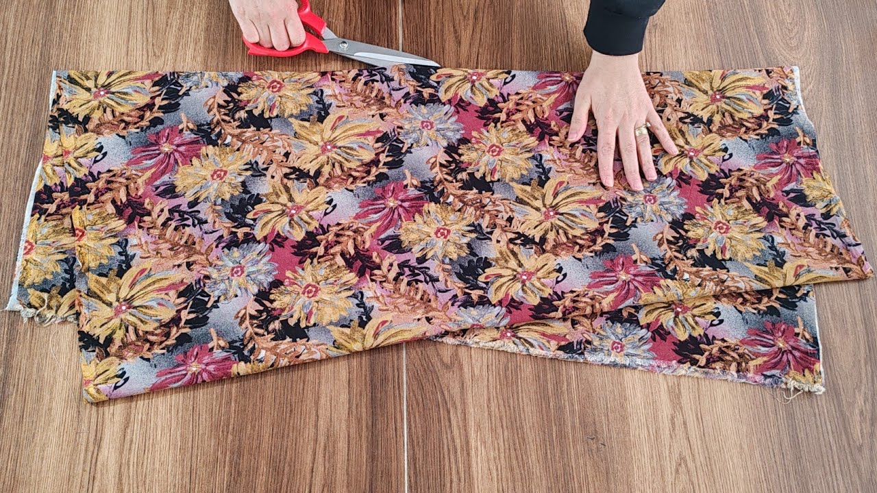 🎀 Очень простое платье длиной всего 90 см | Вам не обязательно быть портным 👍