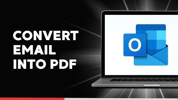 How to Convert Outlook Email into PDF