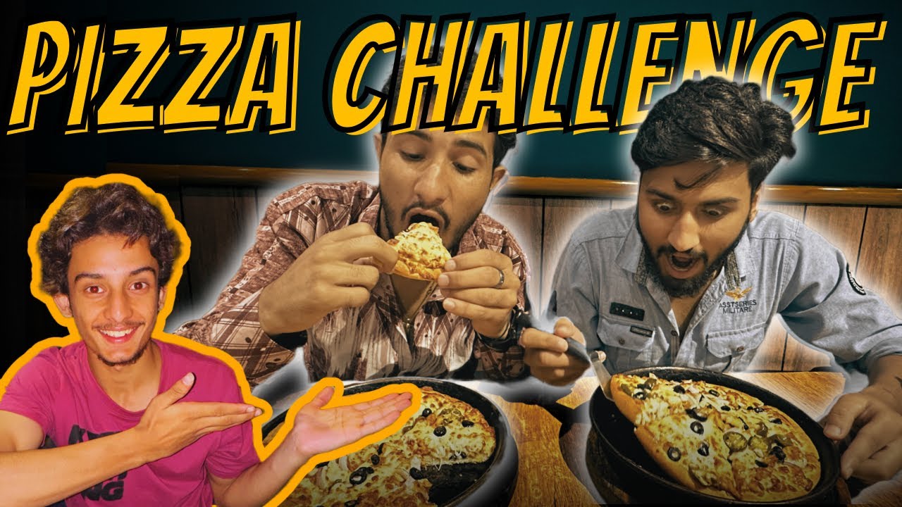 Pizza challenge 🍕😍 kon jeta?🤔 | abdullah rajpoot | ️😍 - YouTube
