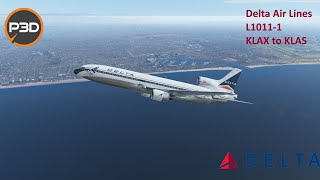 Captain Sim L1011-1 | Delta Air Lines | KLAX to KLAS