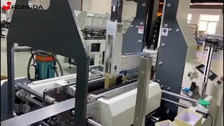 RONGDA BF450B Semi-automatic box wrapping machine
