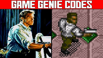 (Sega Genesis True Lies) One Hit Kill & Walk Through Walls - Game Genie Codes