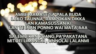 Aransemen ELECTONE Karaoke Lagu Toraja Puang Pa'Pakatana - Musik dan Lirik Lagu MANTAP