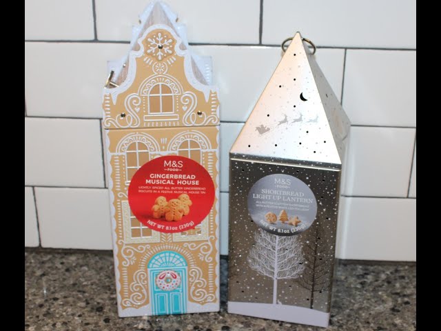 M&S (Marks & Spencer): Gingerbread Musical House & Shortbread