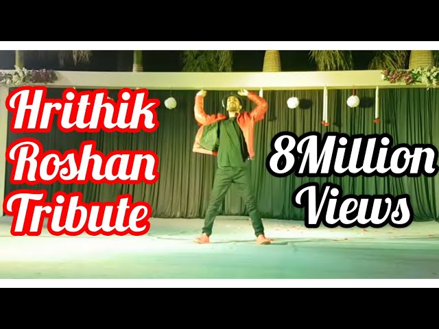 Hrithik Roshan | Dance Tribute | Stage Performance | #new #bollywood #hrithikroshan #dance #youtube class=