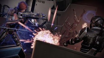 Vanguard vs Object Rho(Insanity, No Health Damage)+Tips - Mass Effect 2 Legendary Edition