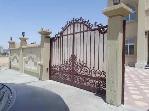 فيلا للإيجار بالشارقة بالعزرة 4 غرف وغرفة خادمة وسائق