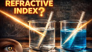 Refractive Index 😱 | Light ki Speed ka Sabse Bada Secret 💡”physics magic