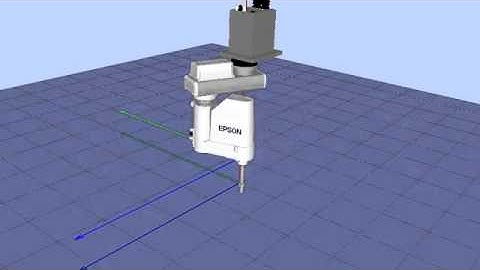 Epson RC+ Simulator. 