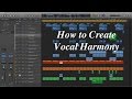 Creating Vocal Harmony in Logic Pro X