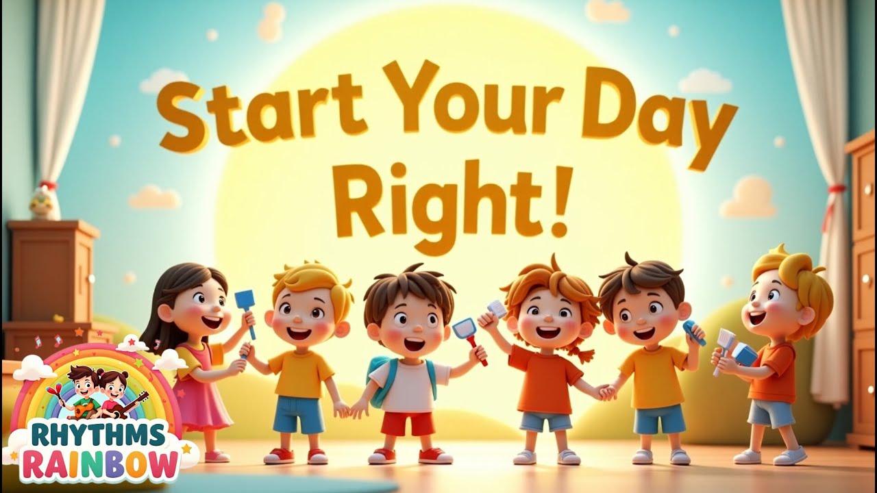This Is the Way We Start Our Day | Morning Routine Song for Kids. - YouTube
