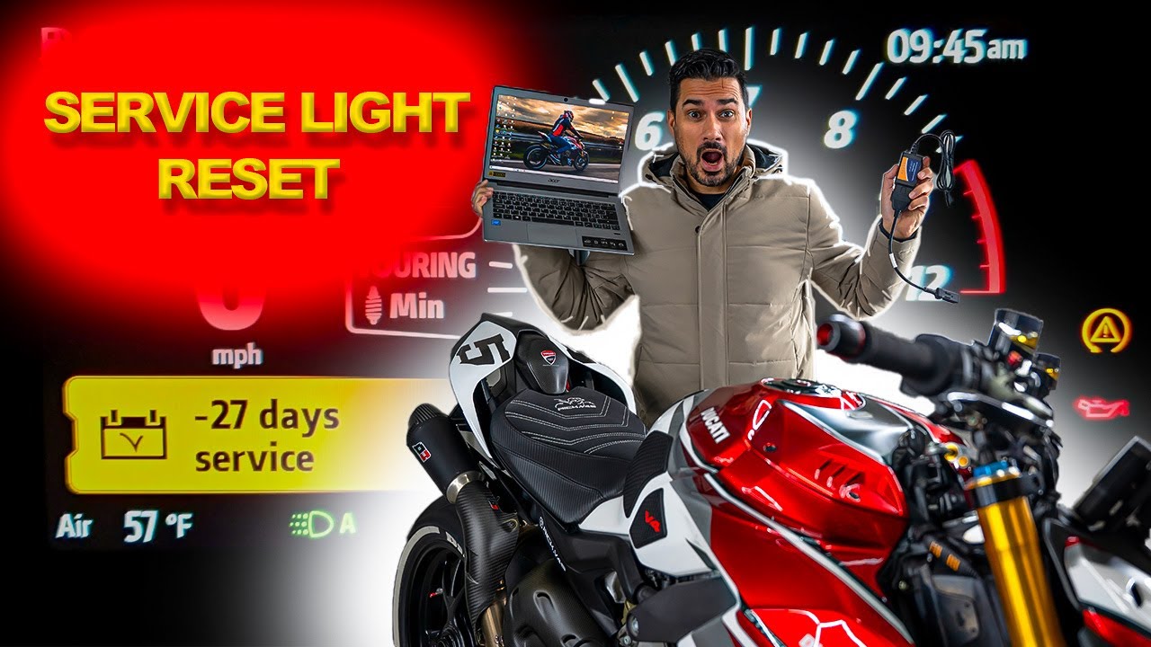 Effacer le témoin Service Ducati