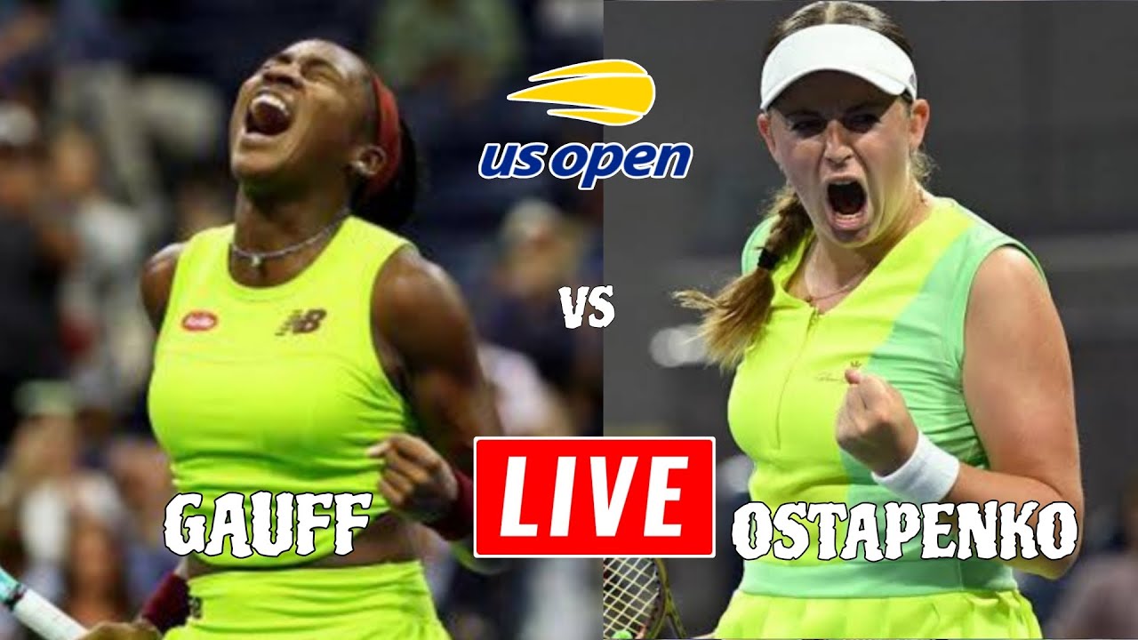 Gauff vs Ostapenko Live Stream US Open 2023 QF Coco Gauff vs Jelena Ostapenko Live