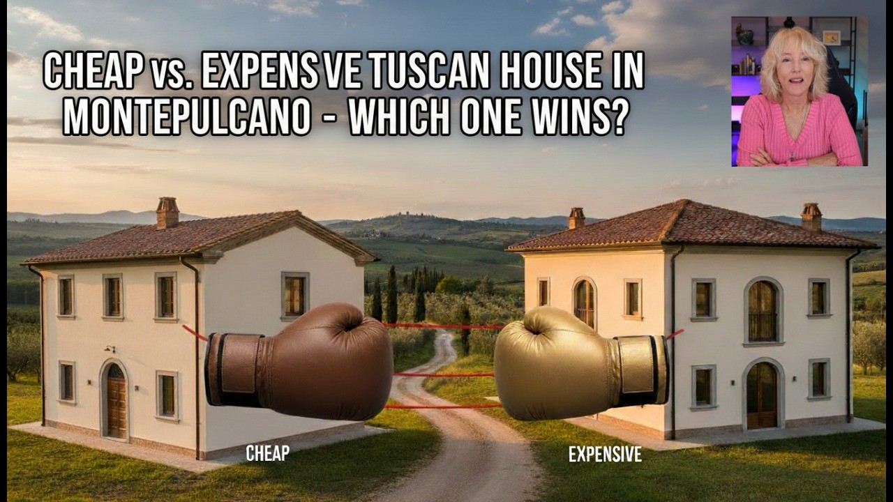 €60,000 Difference?! Two Tuscan Homes Just 12 Minutes Apart 🇮🇹🏡