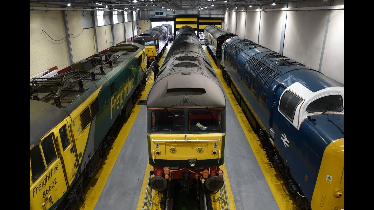 Crewe Diesel Traction Maintenance Depot Open Day YouTube