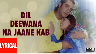 Dil Deewana Na Jane Kab Kho Gaya 4k Video Song | Love Song |  Daag: The Fire (1999) Anuradha, Kumari