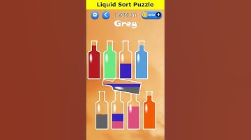 Water Color Sort Level 81 Walk-through Solution Android #puzzle #shorts #youtubeshorts #game #ios