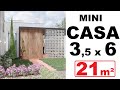 CASA PEQUENA 3 x 6 METROS - QUITINETE PARA ALUGAR