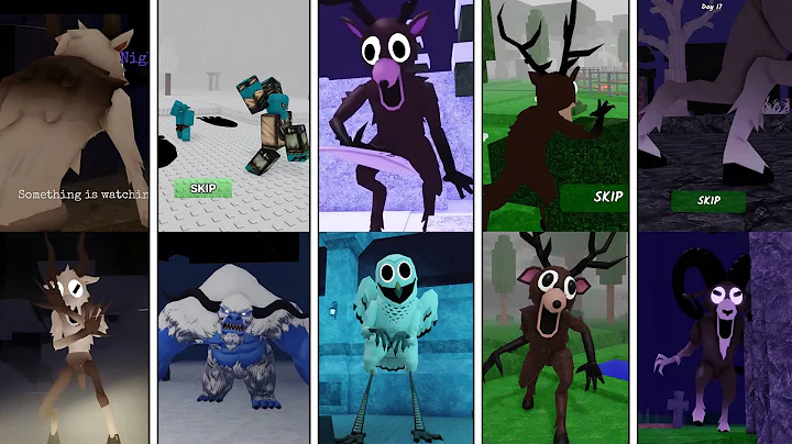 99 Nights in the Forest - RAM vs ARCTIC vs DEER vs OWL vs Wild West | JUMPSCARES & Story