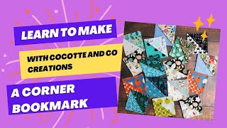 Corner Bookmark Sewing Tutorial
