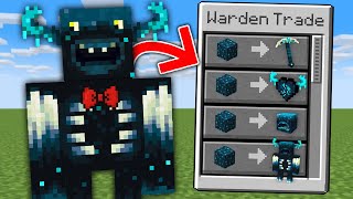 Minecraft dar Wardenul Face Tradeuri OP...