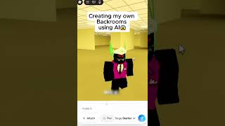 Making Backrooms Without Scripting is INSANE #roblox #robloxdev