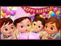 Happy Birthday Song , Baby Shark , Bingo School Dog Song , Wheels on the Bus - Banana Cartoon [HD]