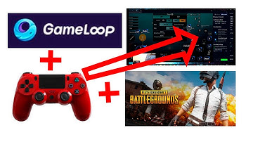 How to play PUBG mobile on pc (Gameloop) with PS4 controller