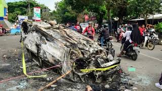 Around 147 peoples were killed after football match in Indonesia