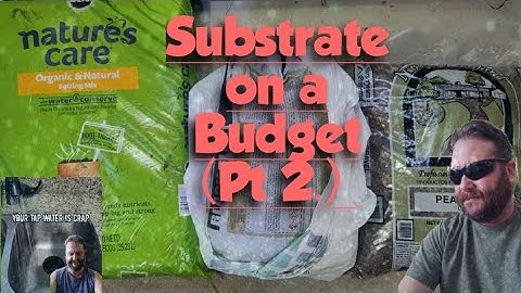 substrate, on a Budget, (pt 2) for a Planted Aquarium,