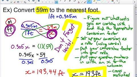 FPC 10 - 1.3 Relating SI (Metric) and Imperial Units
