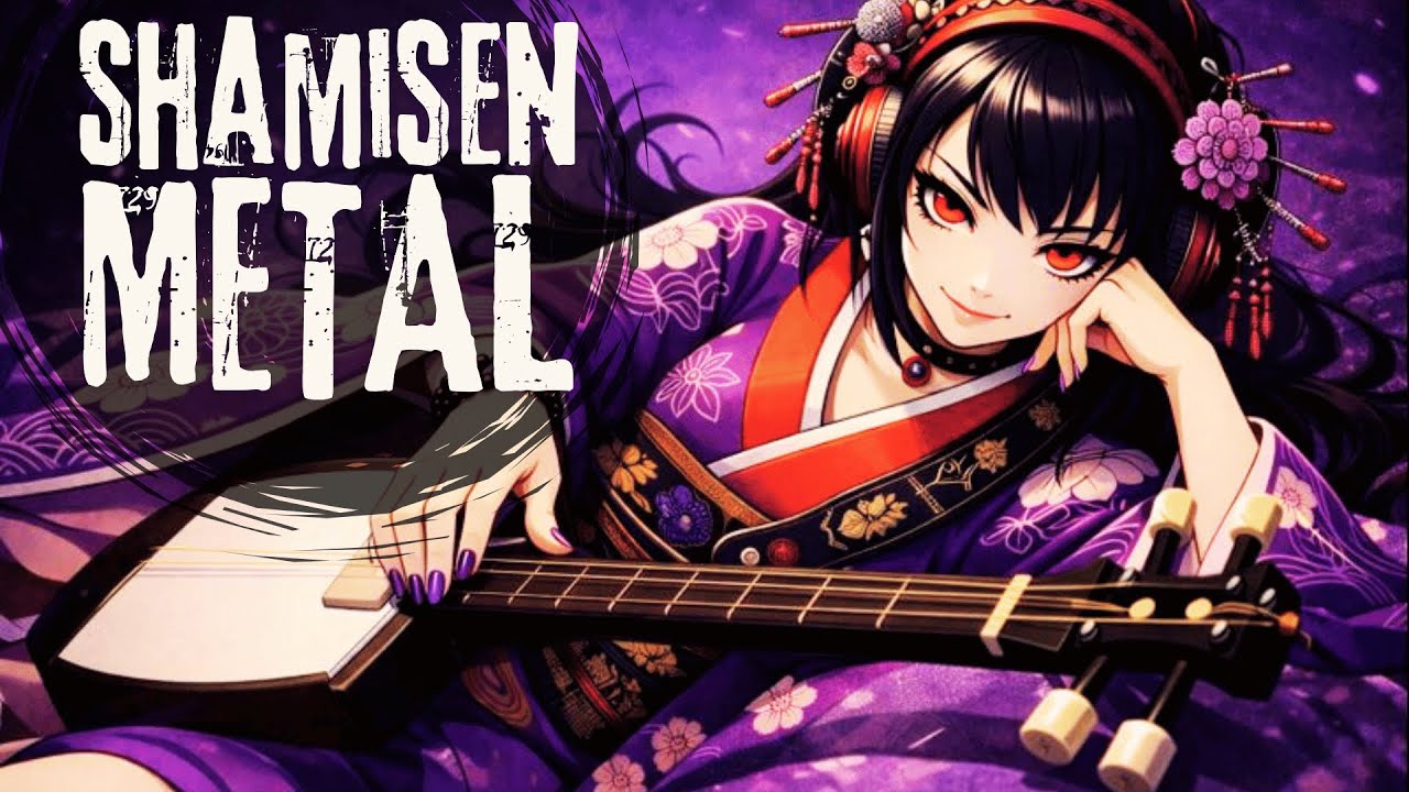 Shamisen METAL Japanese Excellent BGM for Study, Sleep, Work, and Gaming【和風BGM】