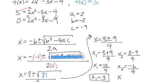 Solving Quadratic Equations (MCR3U)