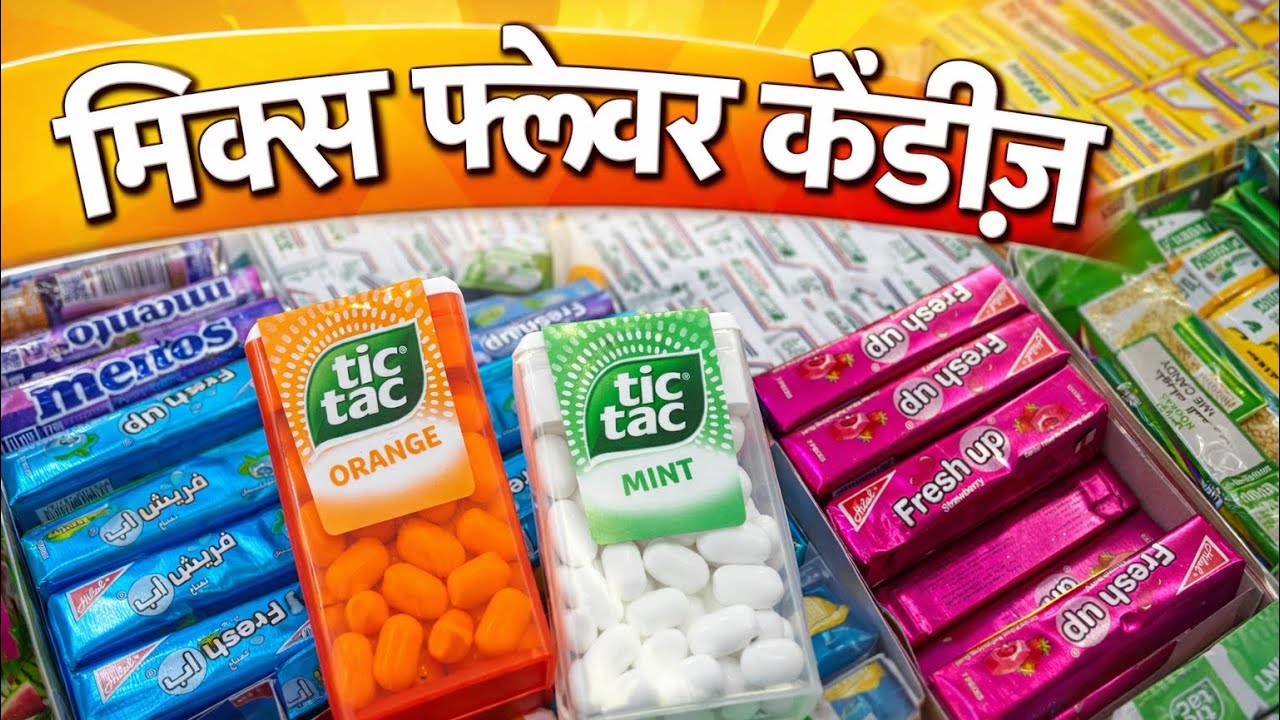 Foodstuff choco & candy#video 