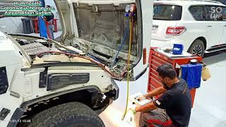 Hummer H2 Freon Charging Svc.Aircondition System Jan12'21 2005 Hummer H2 Freon Capacity