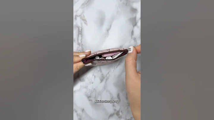 Mini makeup bag #minimakeupbag #minibag #makeupbag #makeup