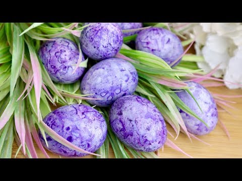 Как покрасить Пасхальные яйца красиво и без химии. Пасха 2022 / How to dye Easter eggs. Eng sub