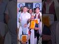 #shorts :--आनंद मिश्रा और डॉक्टर सीपी ठाकुर से सम्मानित होते हुए!!🙏#viral #pappu #feedshorts
