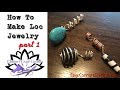 DIY Loc Jewelry Copper Coil With A Bead | How To | All Hair Types | Part 1