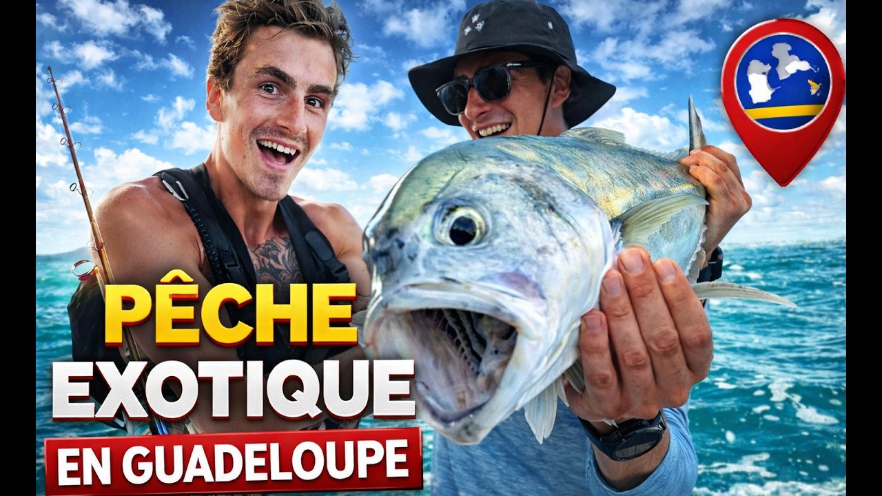 Je pêche le poisson le plus INCROYABLE de toute ma VIE ! ( Guadeloupe fishing dream )