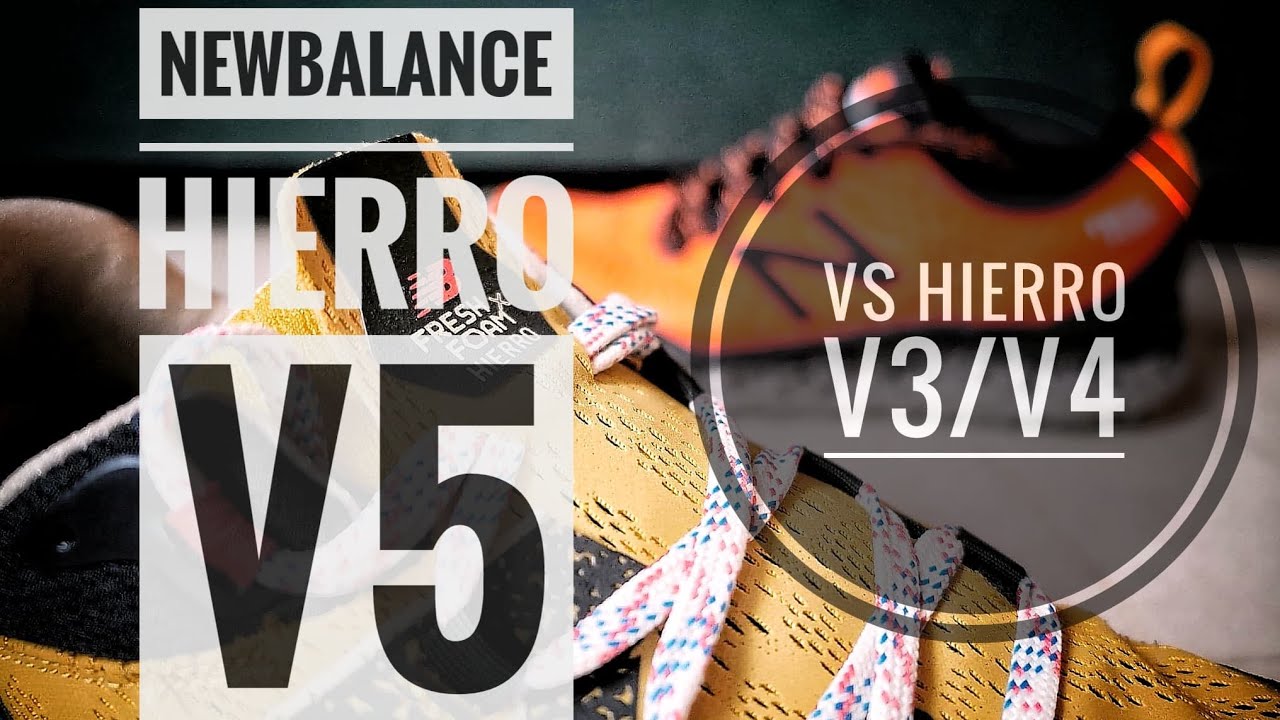 new balance hierro v3 vs v4