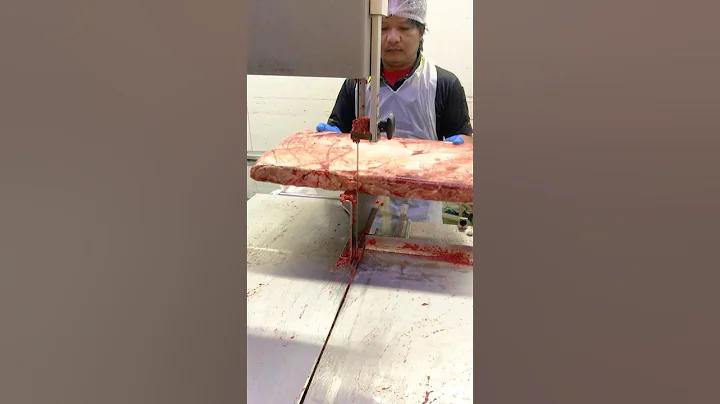 amazing frozen beef lung 🫁 cutting skills machine#youtubeshorts #youtube #short #shorts #viral