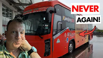 WRONG CHOICE?  Vietnam Overnight Sleeper Bus from Ho Chi Minh to Da Nang.  