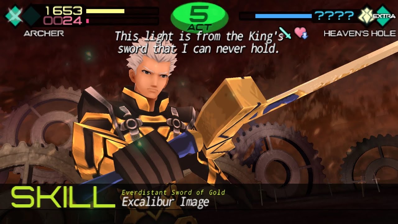 Fate/Extra CCC part 71: CCC route finale (Nameless and male Hakuno ...